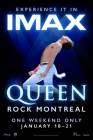 Queen Rock Montreal poster